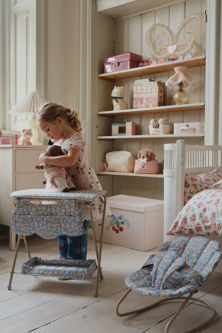Konges Sløjd Doll Changing Table - Fleur Rosier / Pre Order