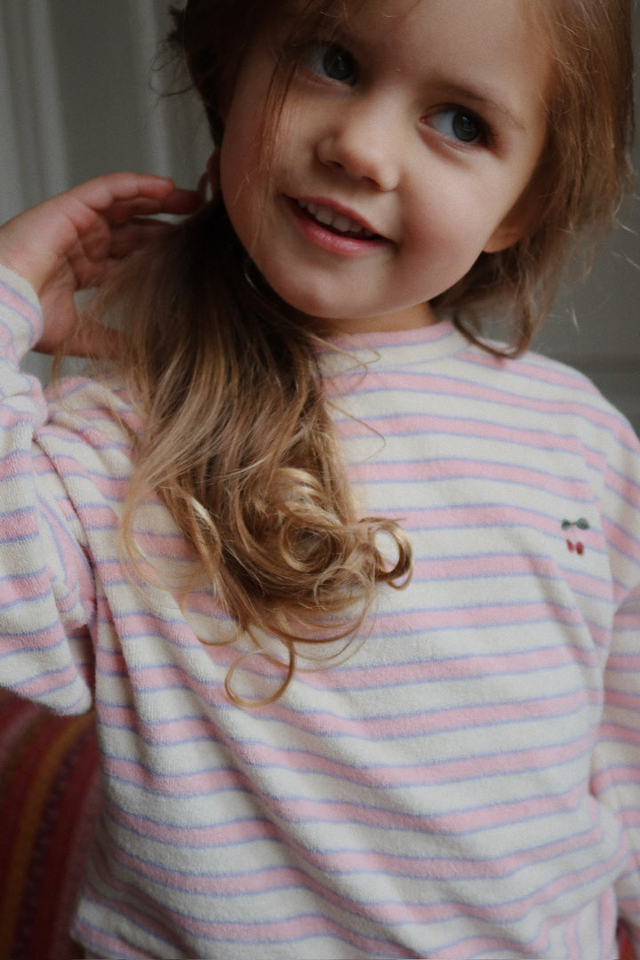 Konges Sløjd Itty Sweatshirt GOTS - Lolly Stripe