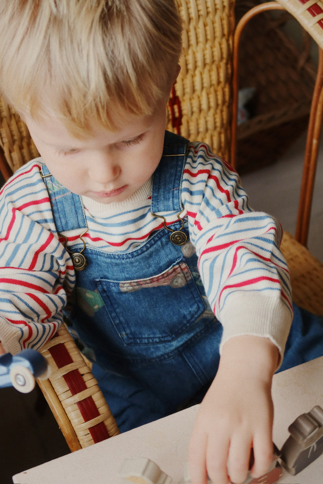 Konges Sløjd Manis Knit Sweater - Antique Stripe