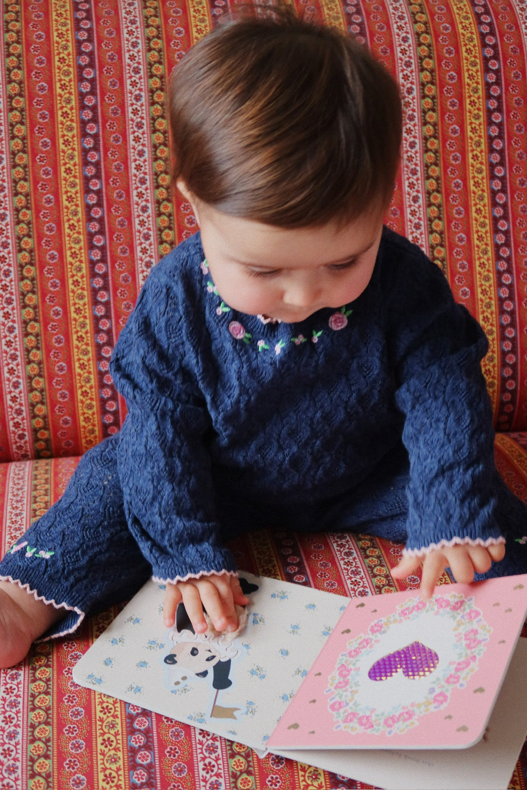 Konges Sløjd Touch and Feel Baby Book - Bear / Pre Order