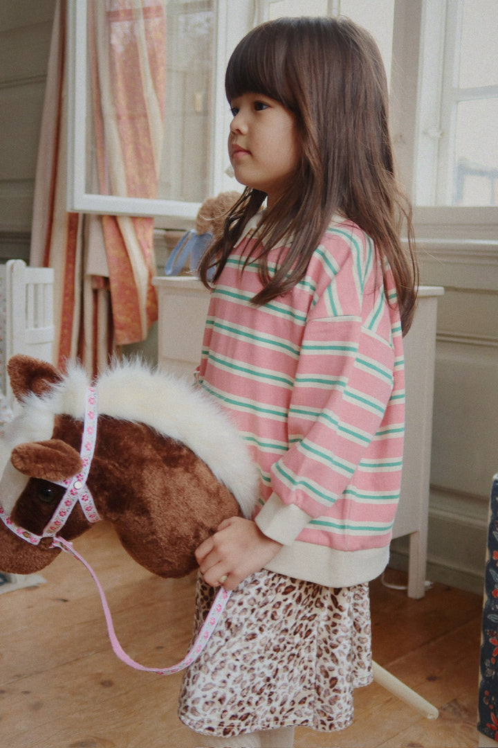 Konges Sløjd Spotty LS Polo GOTS - Blush Bound Stripe / Coming Soon