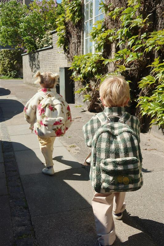 Konges Sløjd Jody Teddy Jacket - Green Check