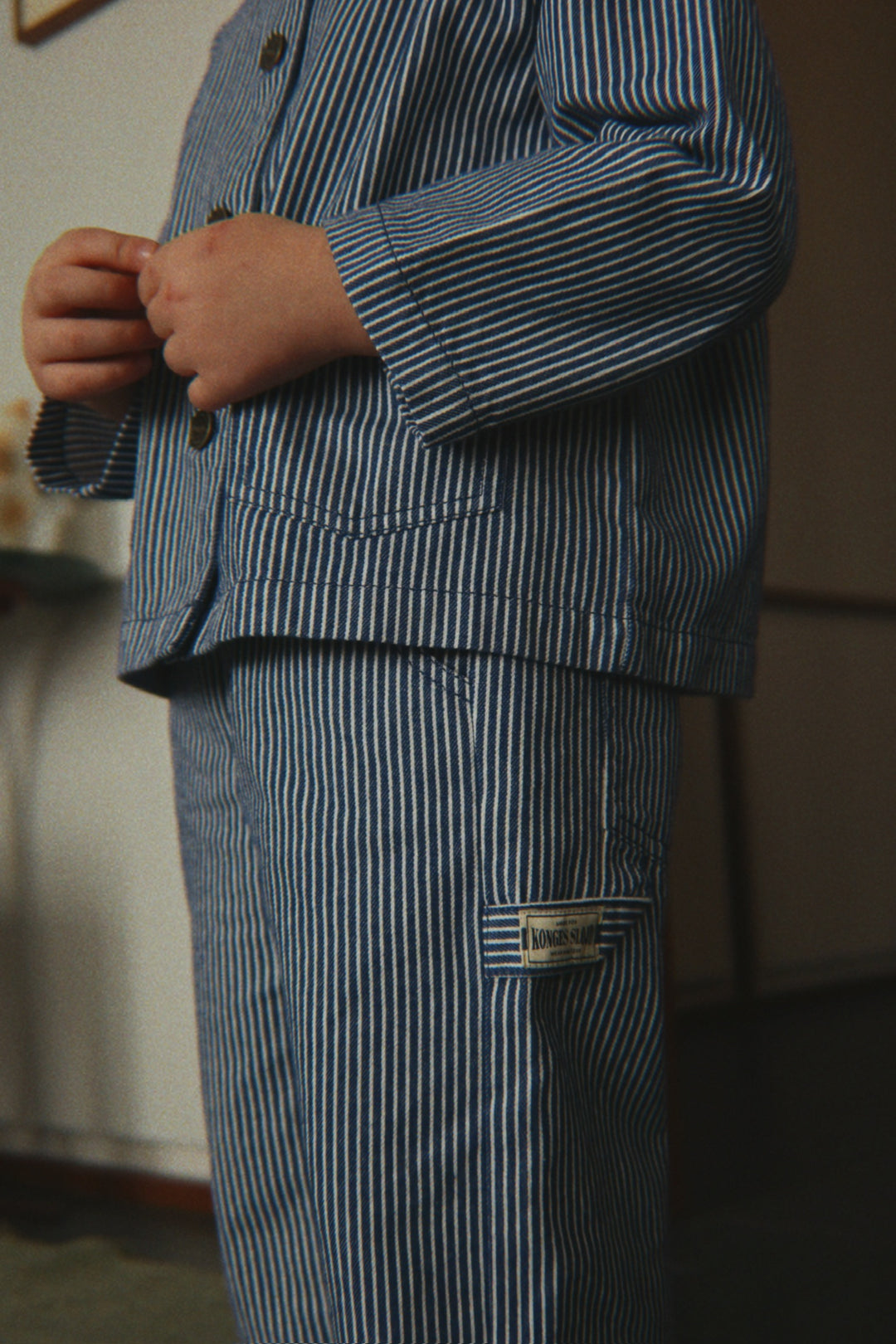 Konges Sløjd Luc Pants - Blue Stripe