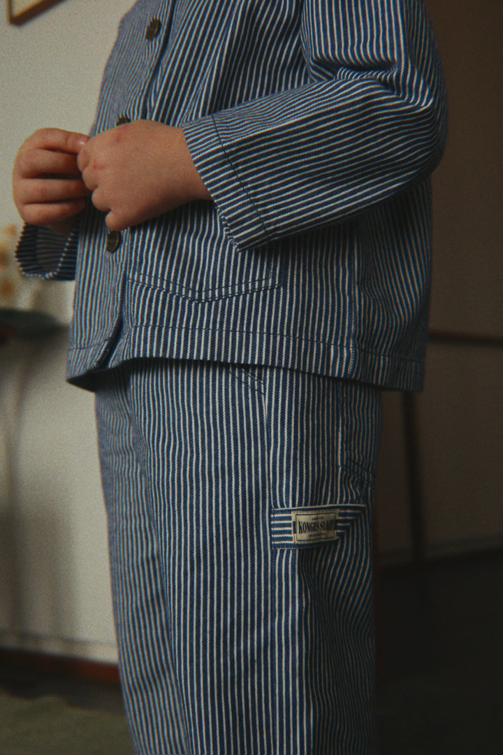 Konges Sløjd Luc Pants - Blue Stripe
