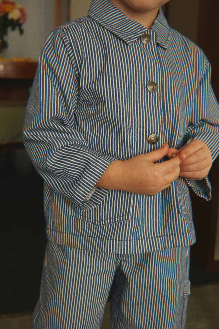Konges Sløjd Luc Pants - Blue Stripe