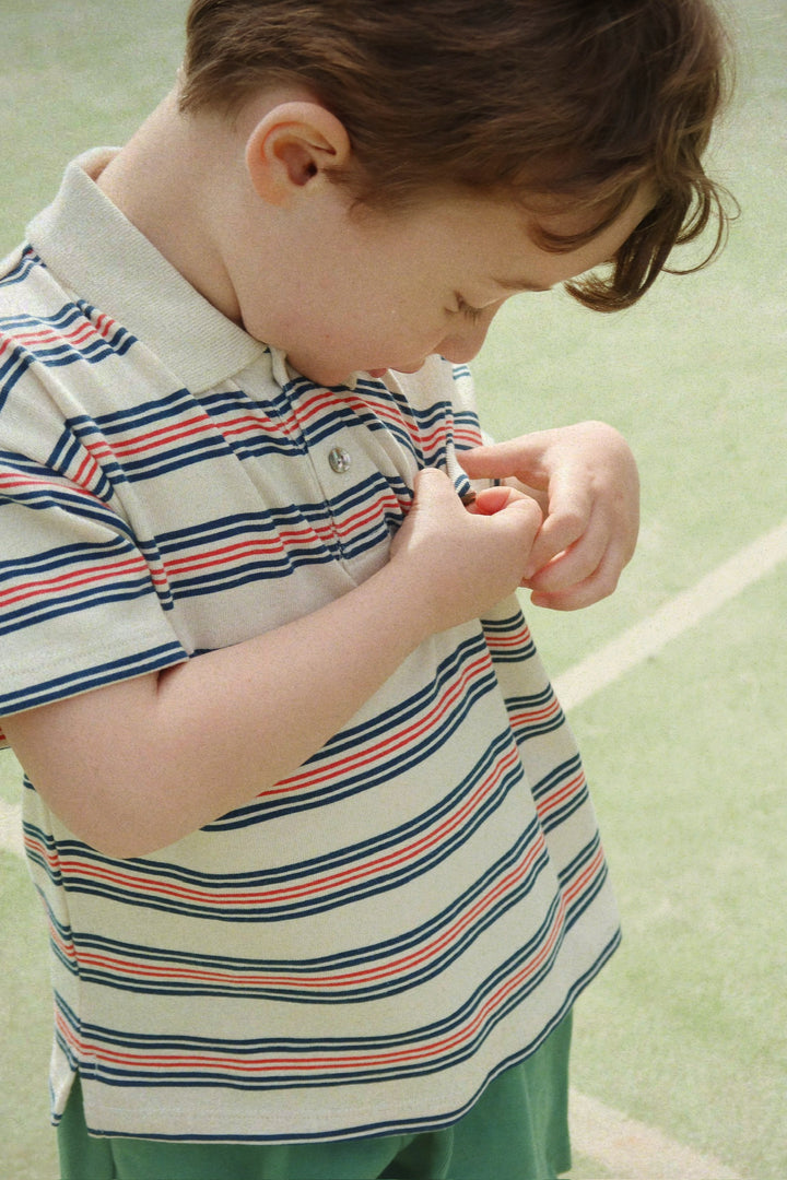Konges Sløjd Spotty SS Polo - Stripie Stripe
