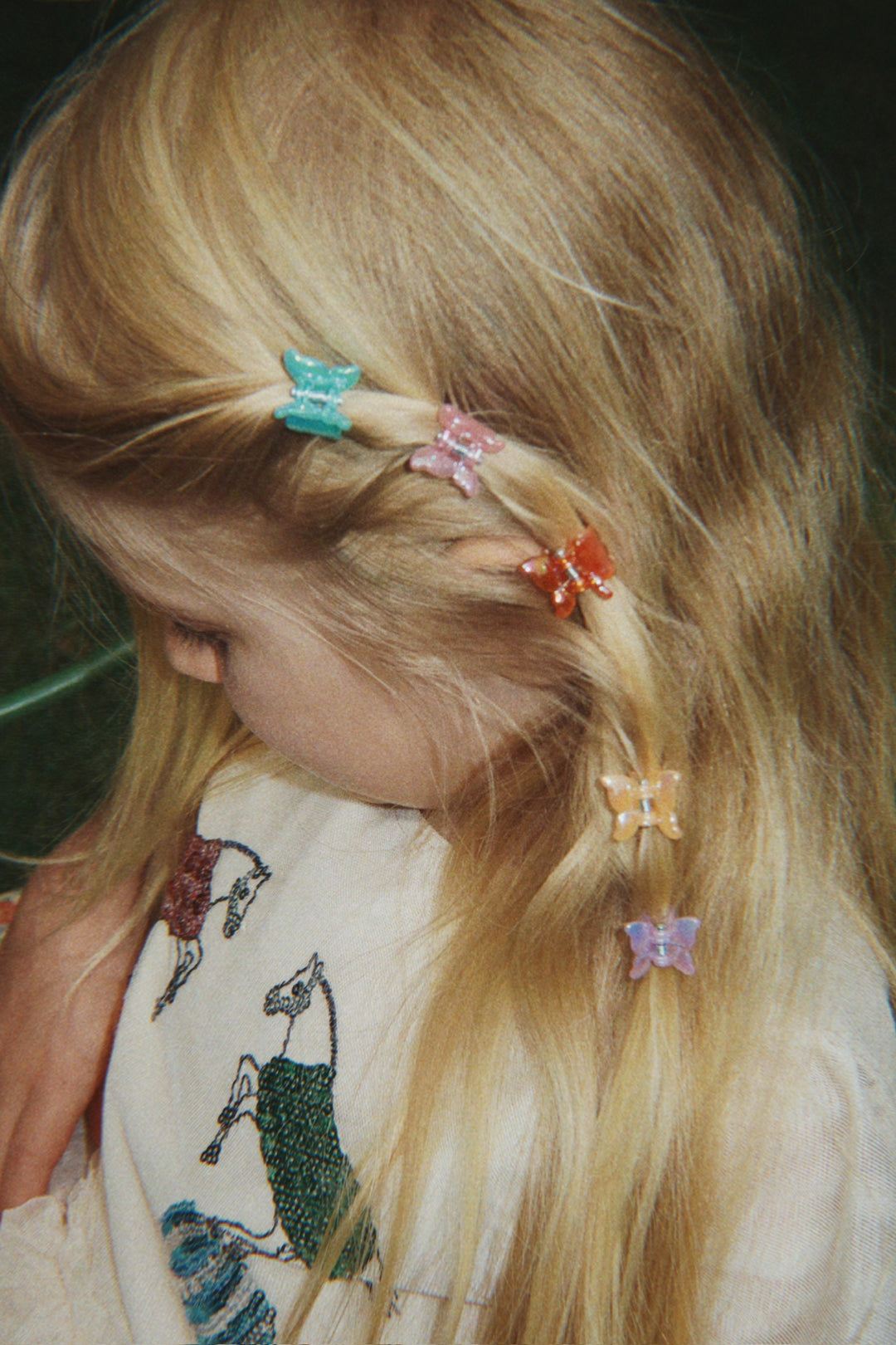 Konges Sløjd 10 Pack Mini Butterfly Hair Claws - Multi