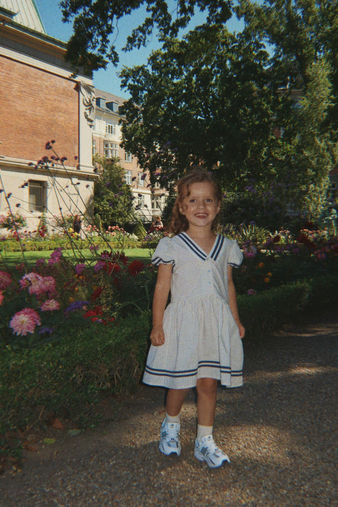 Konges Sløjd Allie Sailor Dress - Bleu Stripe