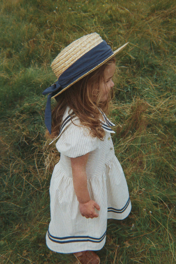 Konges Sløjd Allie Sailor Dress - Bleu Stripe