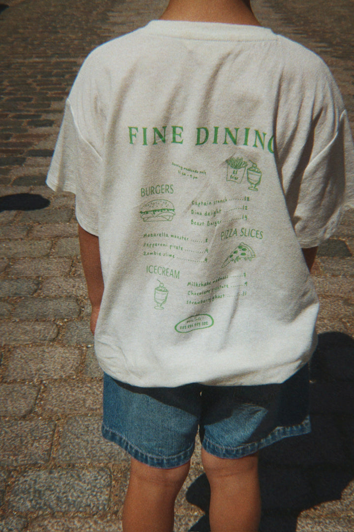 Konges Sløjd Era Tee - Off White / Fine Dining