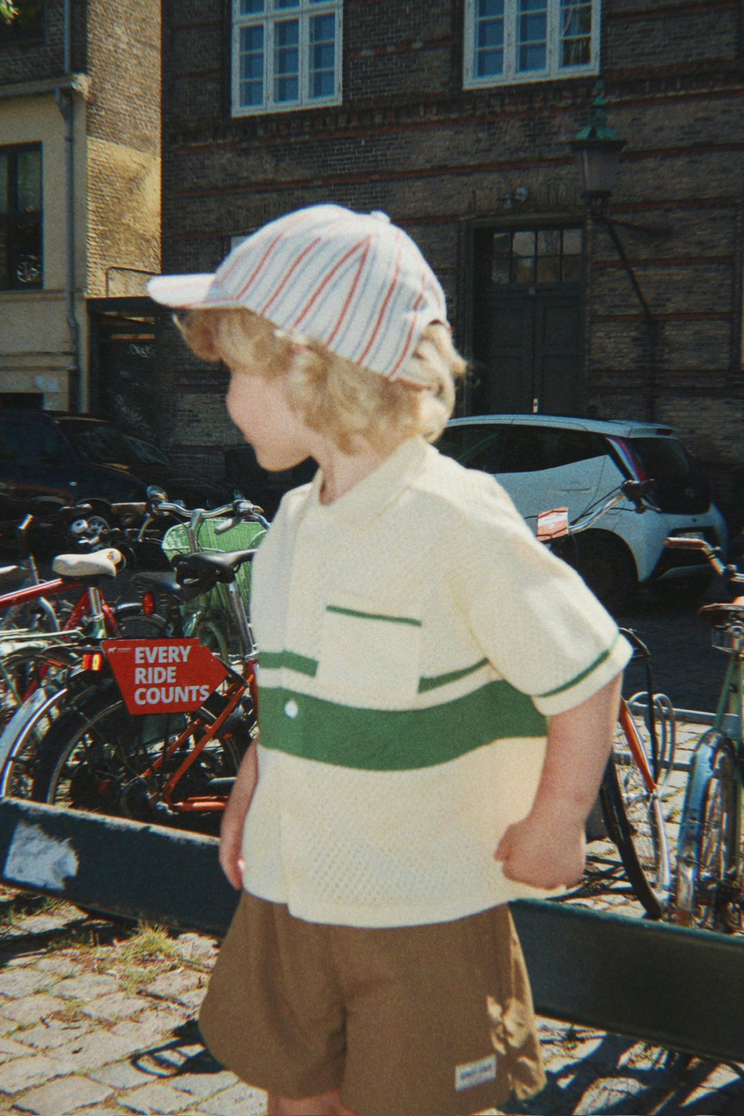 Konges Sløjd Frankie Cap - Stripe Winds