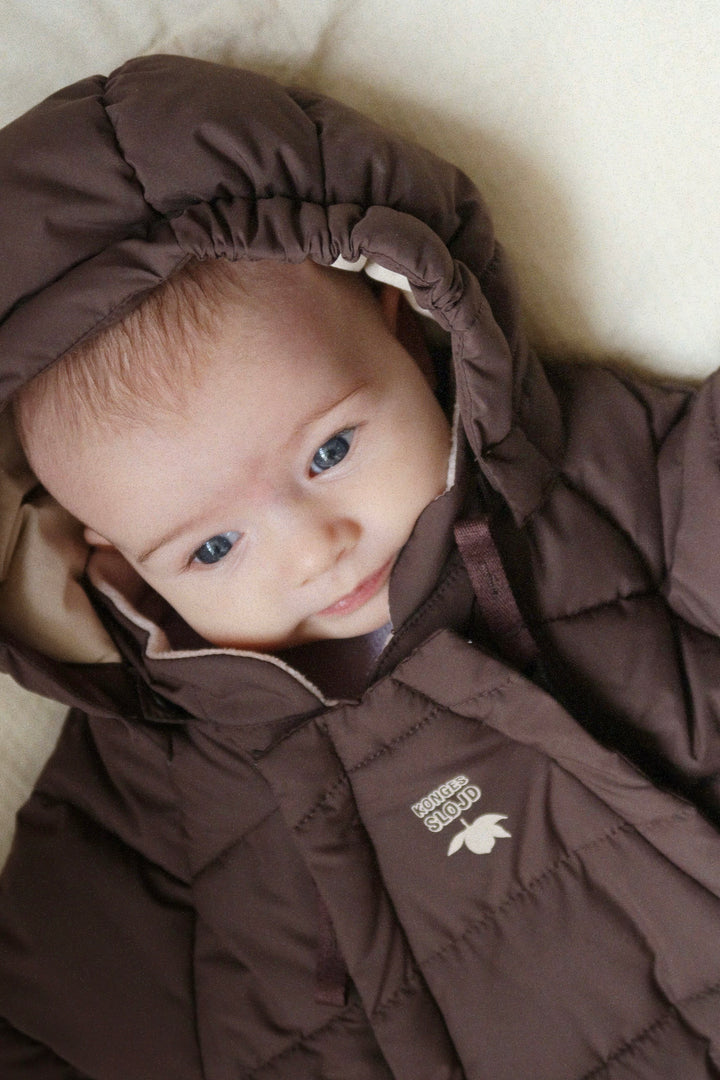 Konges Sløjd Alpi Baby Suit - Chocolate Brown