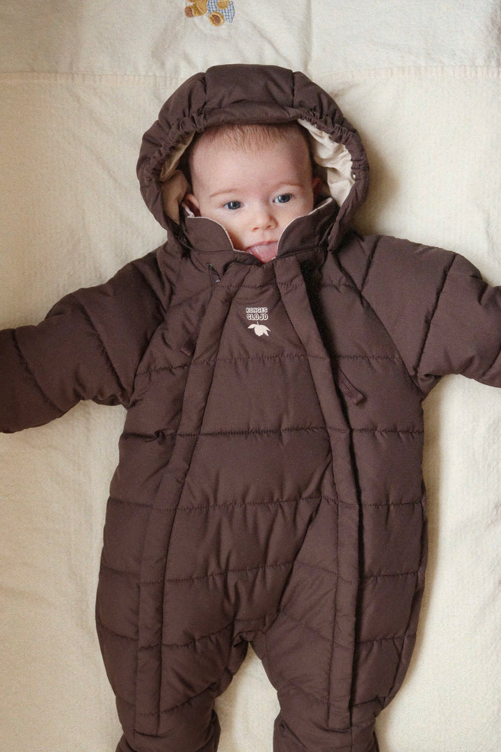 Konges Sløjd Alpi Baby Suit - Chocolate Brown