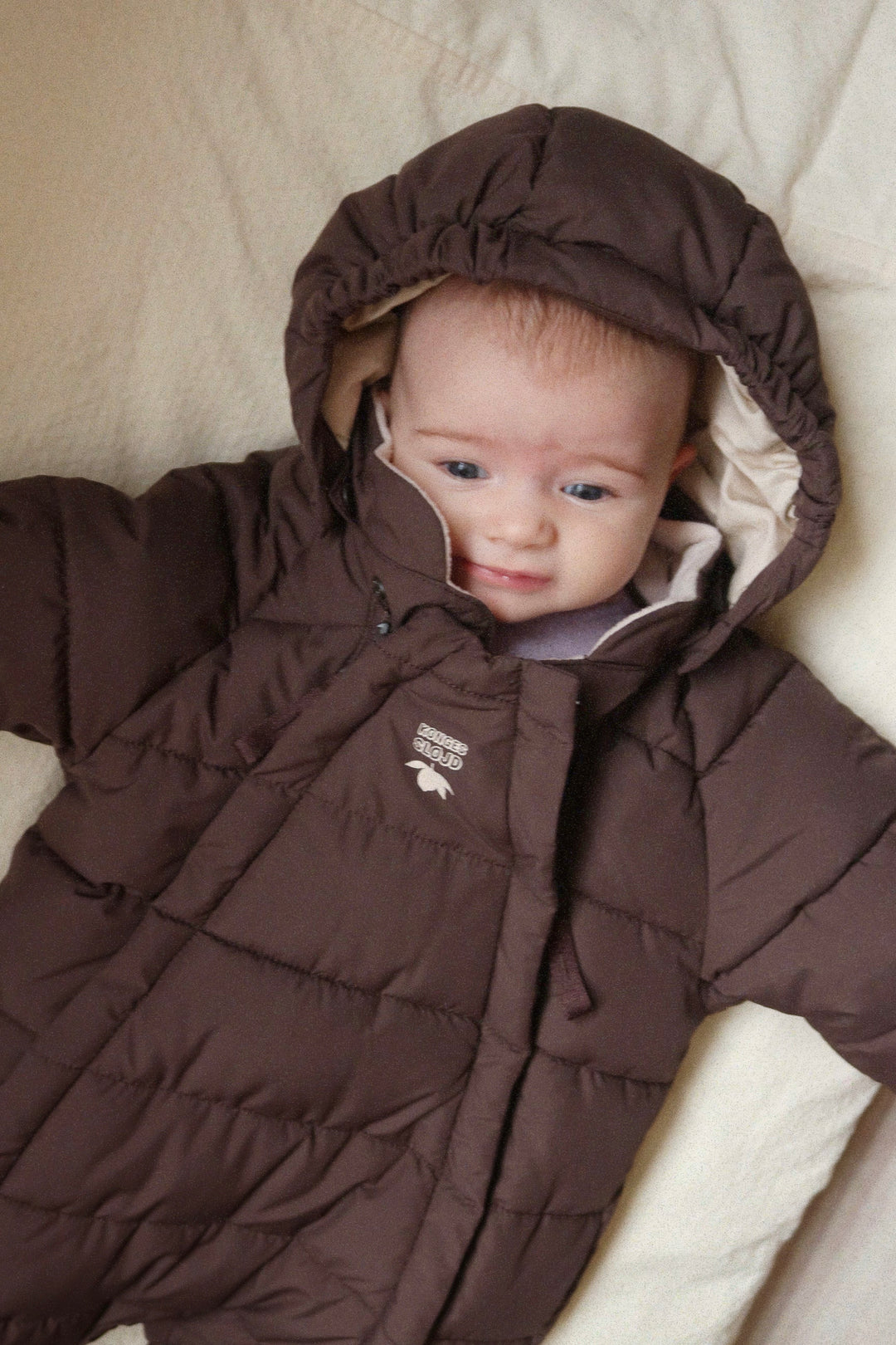 Konges Sløjd Alpi Baby Suit - Chocolate Brown