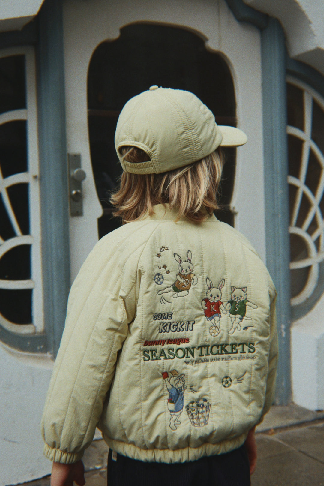 Konges Sløjd Juno Bomber Jacket - Pale Olive Green