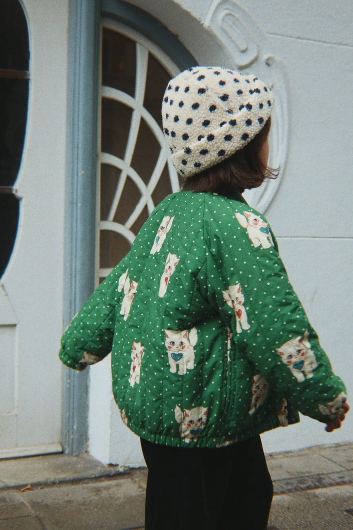 Konges Sløjd Juno Bomber Jacket - Dot Miao Verde