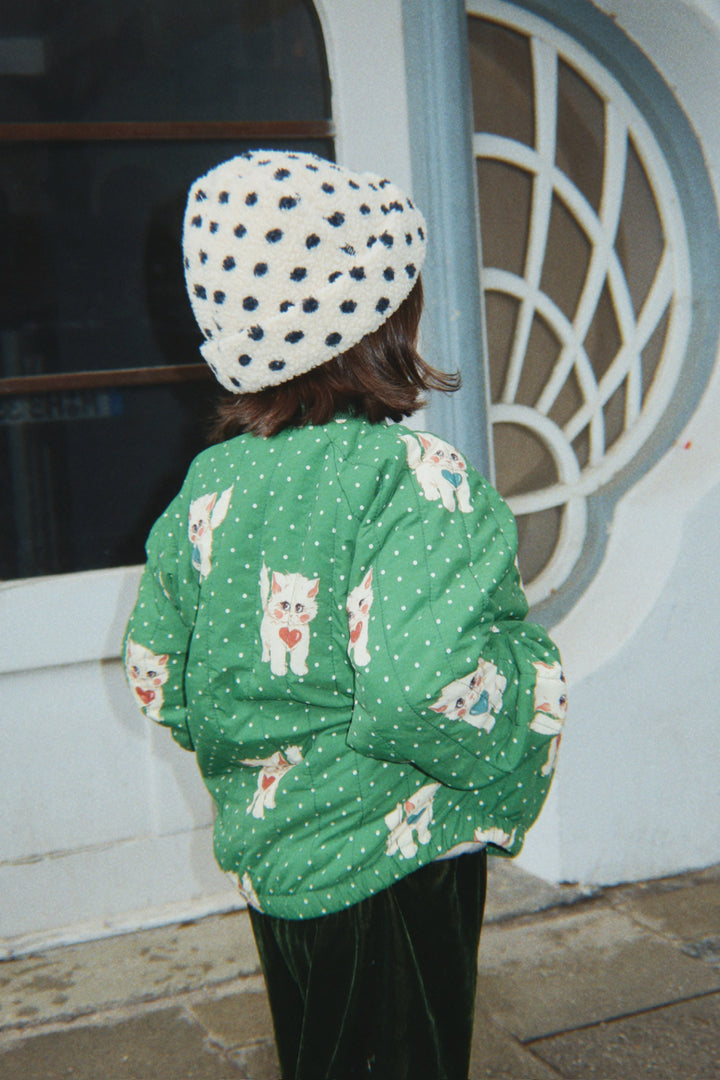 Konges Sløjd Juno Bomber Jacket - Dot Miao Verde