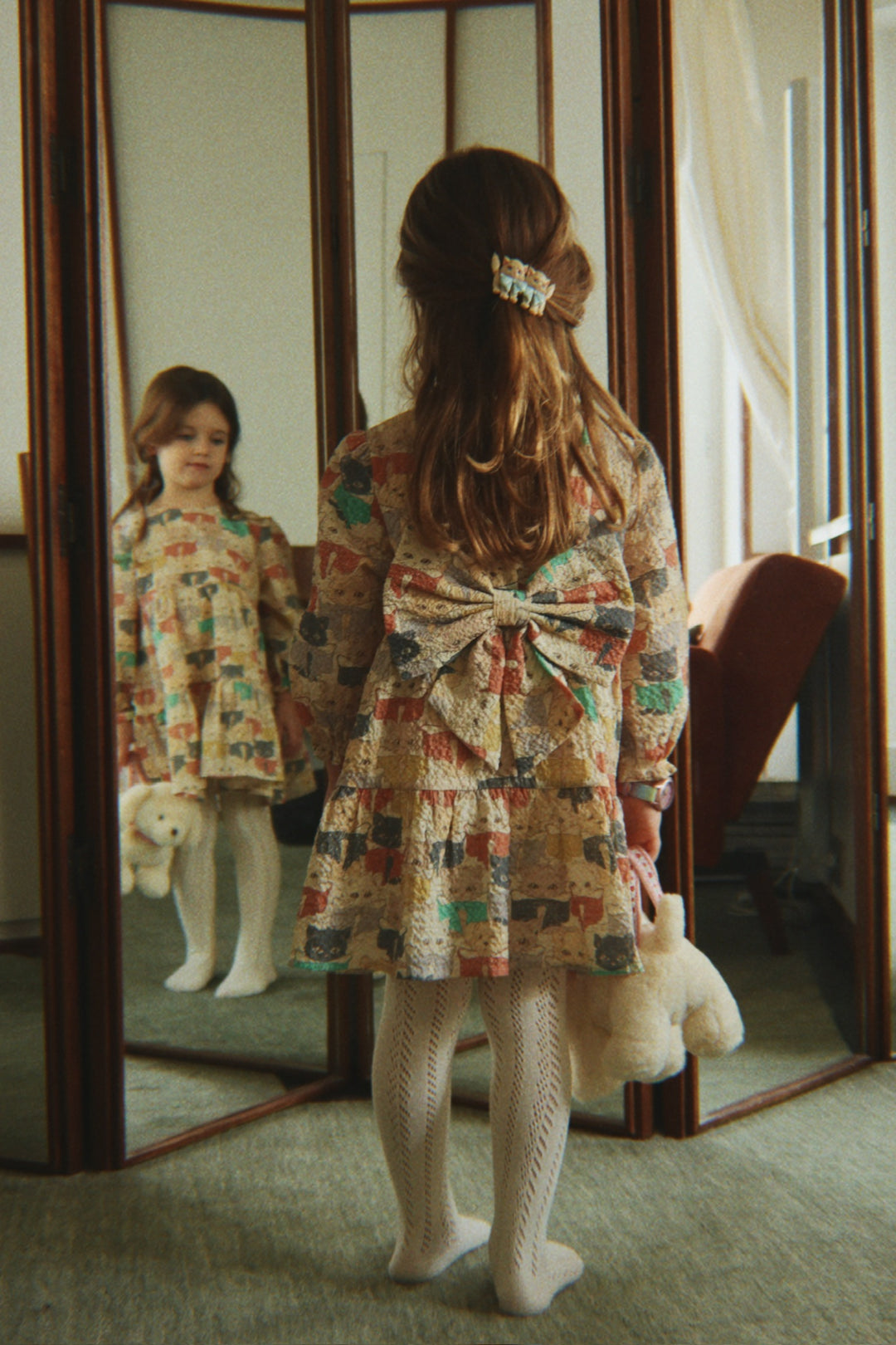 Konges Sløjd Elin Bow Dress - Like Cats and Dogs