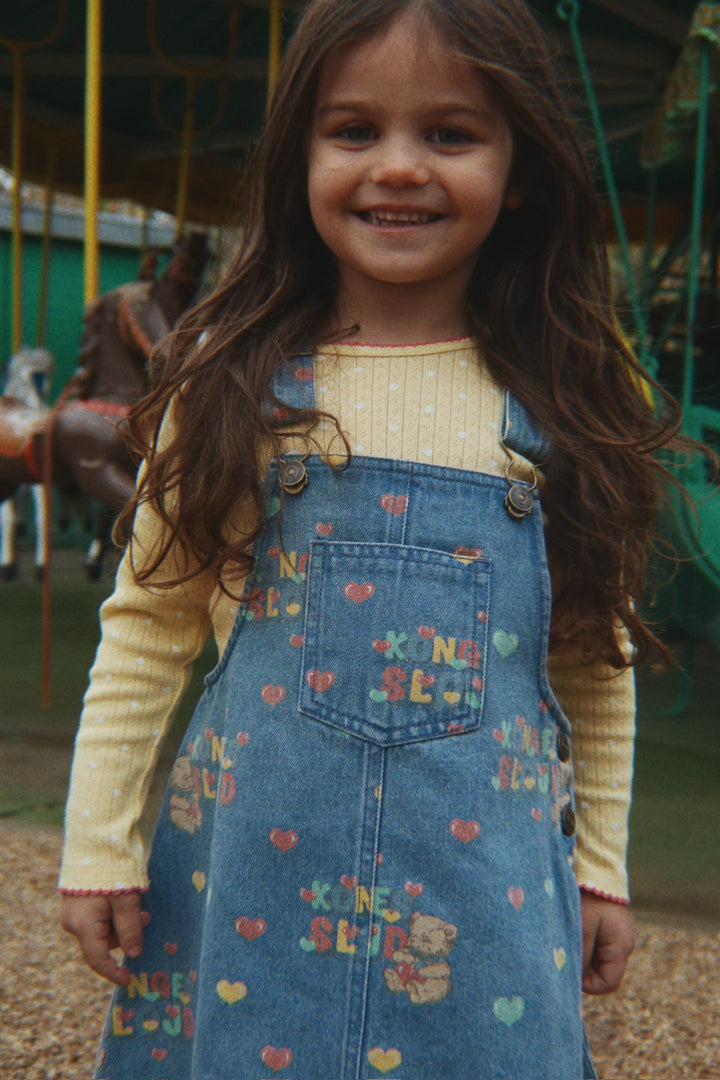 Konges Sløjd Magot Overall Dress - Teddy Coeur