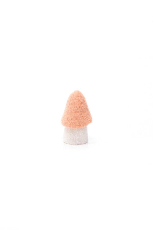 Muskhane Morel Felt Mushroom - Blush