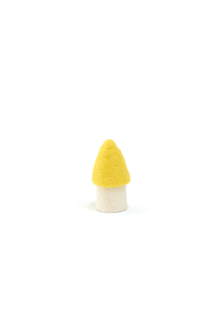 Muskhane Morel Felt Mushroom - Lemon