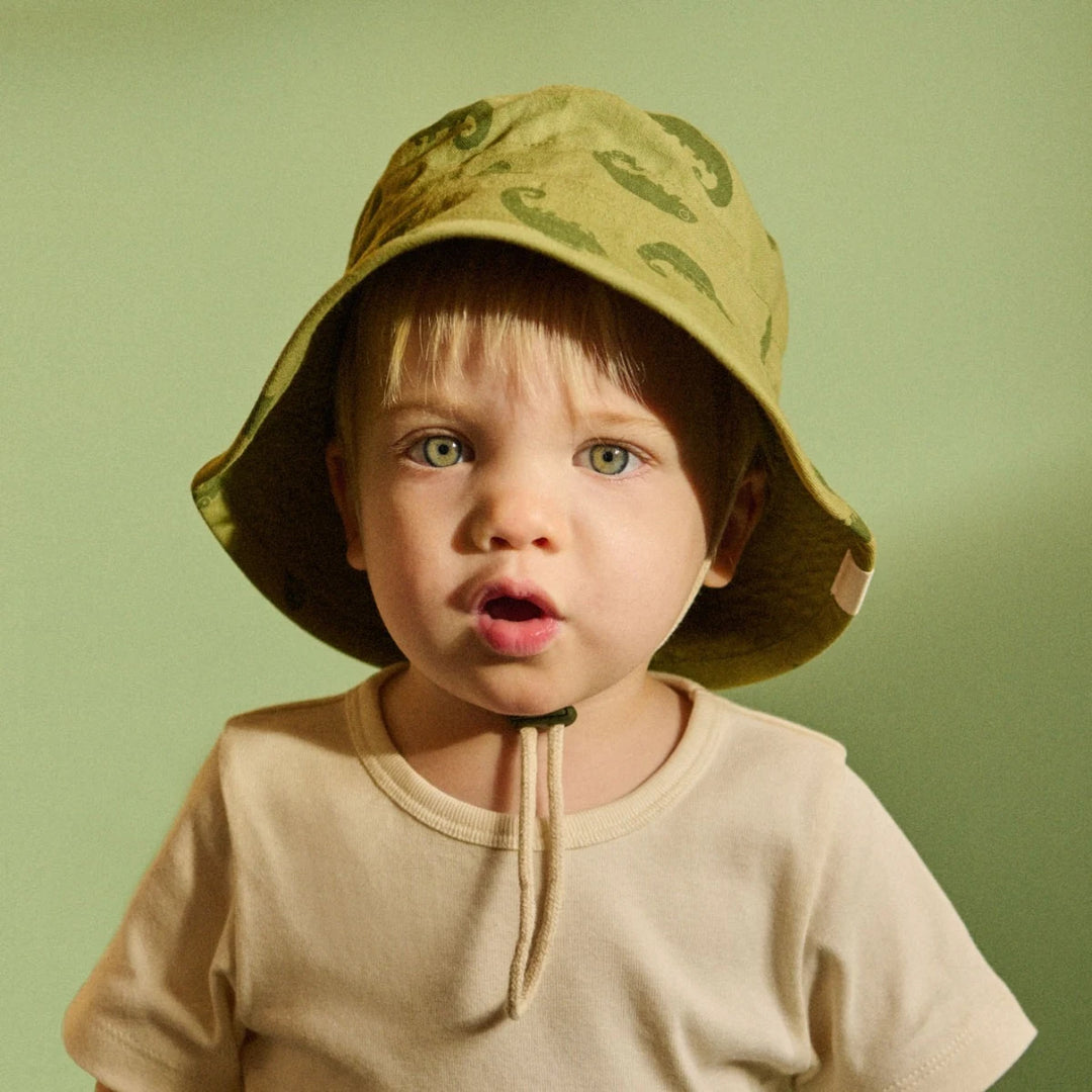 Nature Baby Bucket Hat - Chameleon Print