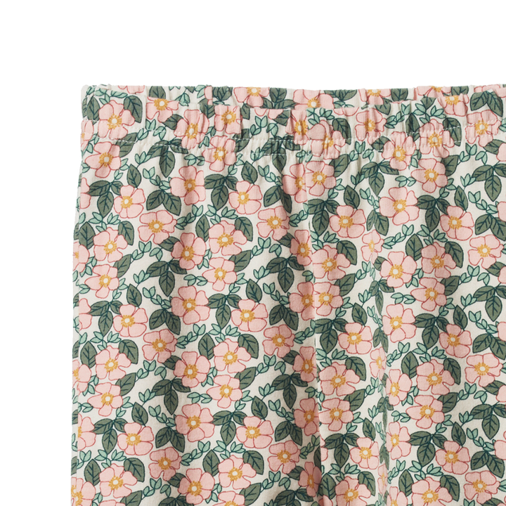 Nature Baby Leggings - Garland Print