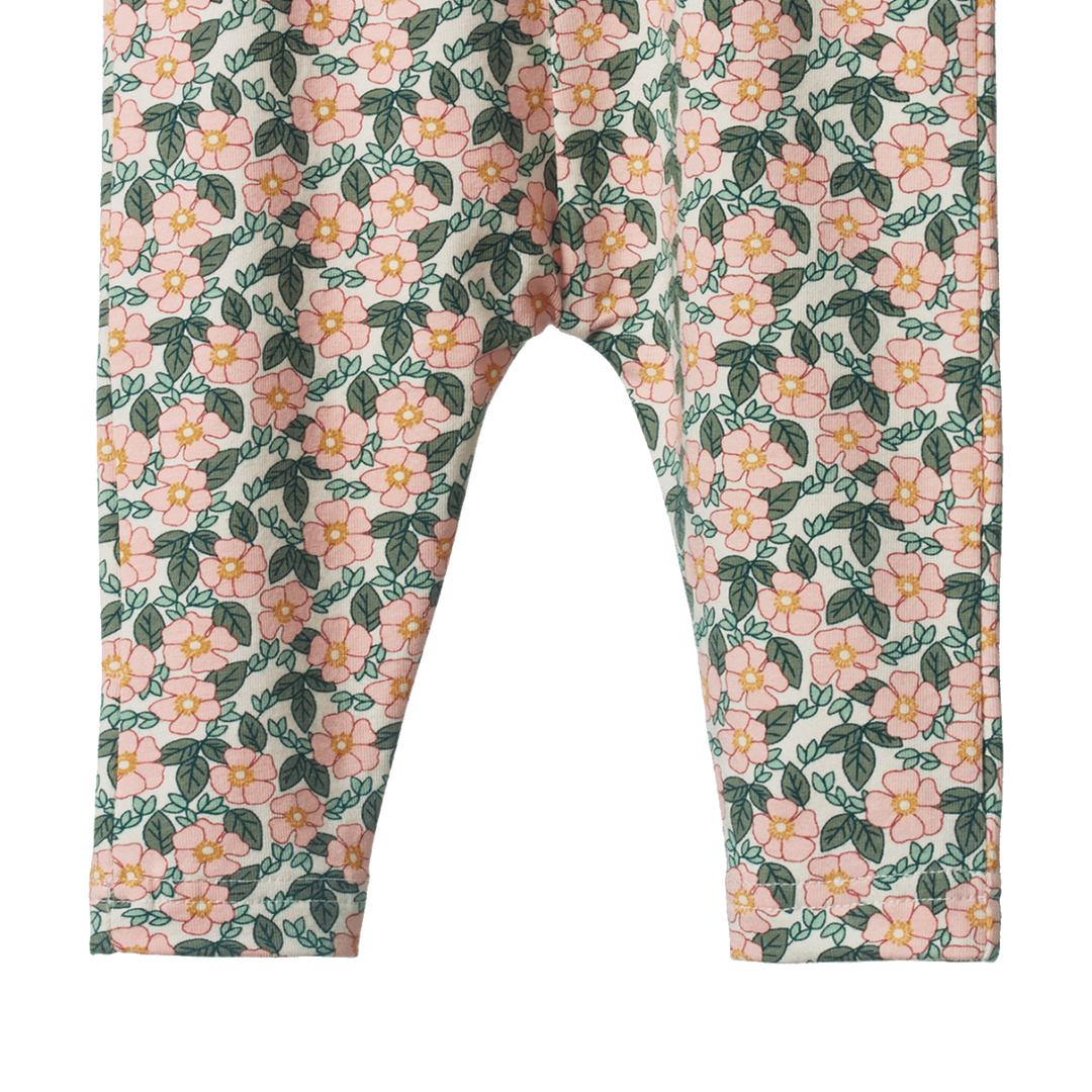 Nature Baby Leggings - Garland Print