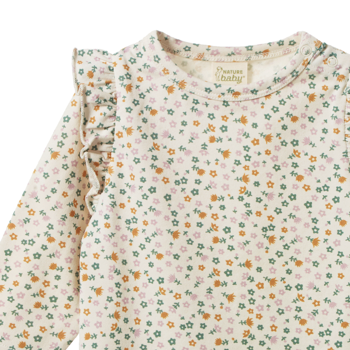 Nature Baby Iris Tee - Pollyanna Print