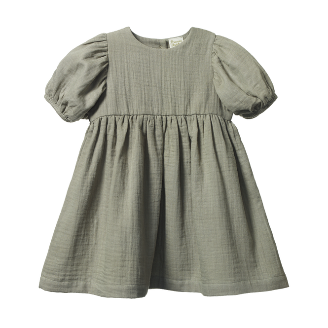 Nature Baby Albertine Dress - Brook Crinkle