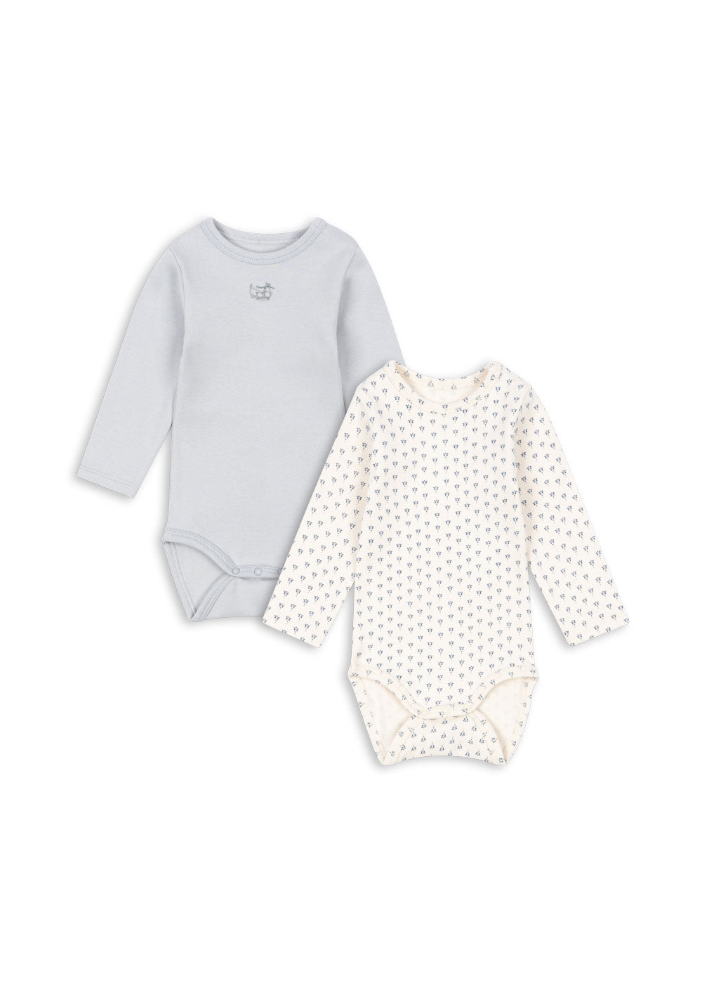 Konges Sløjd Fanga Fontana Bello 2 Pack LS Body - Blue Mix