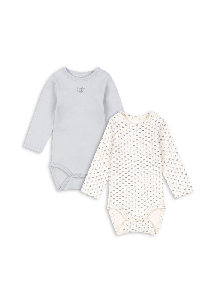 Konges Sløjd Fanga Fontana Bello 2 Pack LS Body - Blue Mix