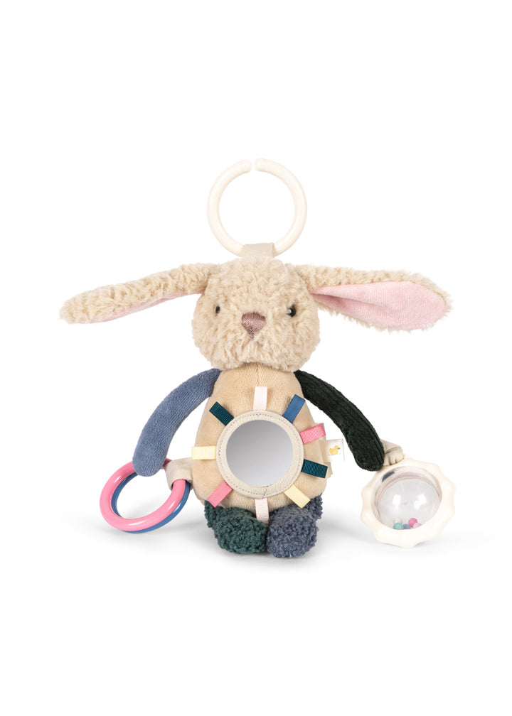Konges Sløjd Fanga Fontana Baby Sensory Toy - Peluche Bunny