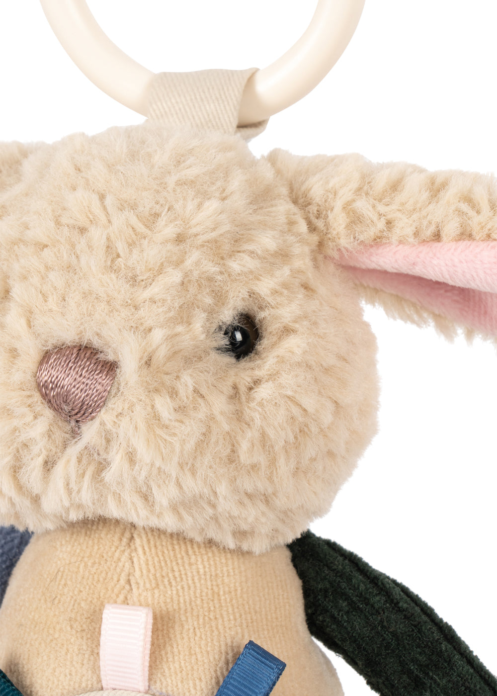 Konges Sløjd Fanga Fontana Baby Sensory Toy - Peluche Bunny