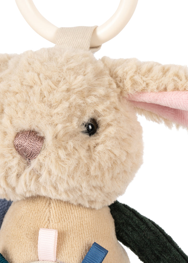 Konges Sløjd Fanga Fontana Baby Sensory Toy - Peluche Bunny