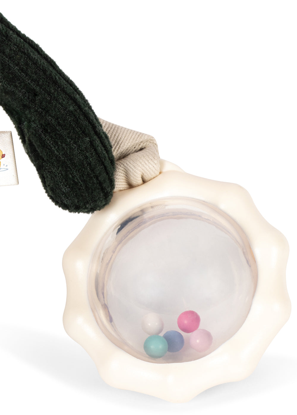 Konges Sløjd Fanga Fontana Baby Sensory Toy - Peluche Bunny