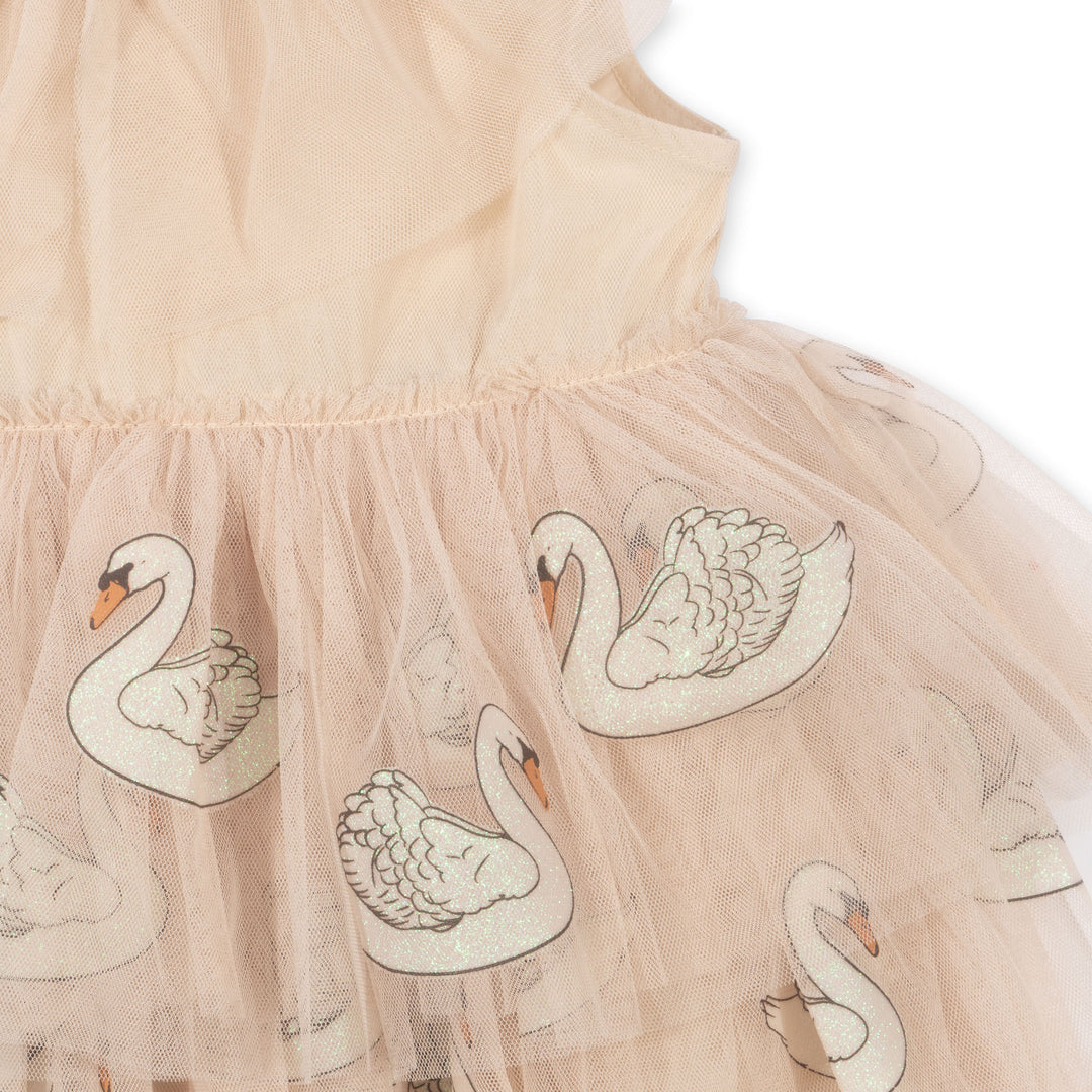 Konges Sløjd Fayette Dress - Swan Glitter
