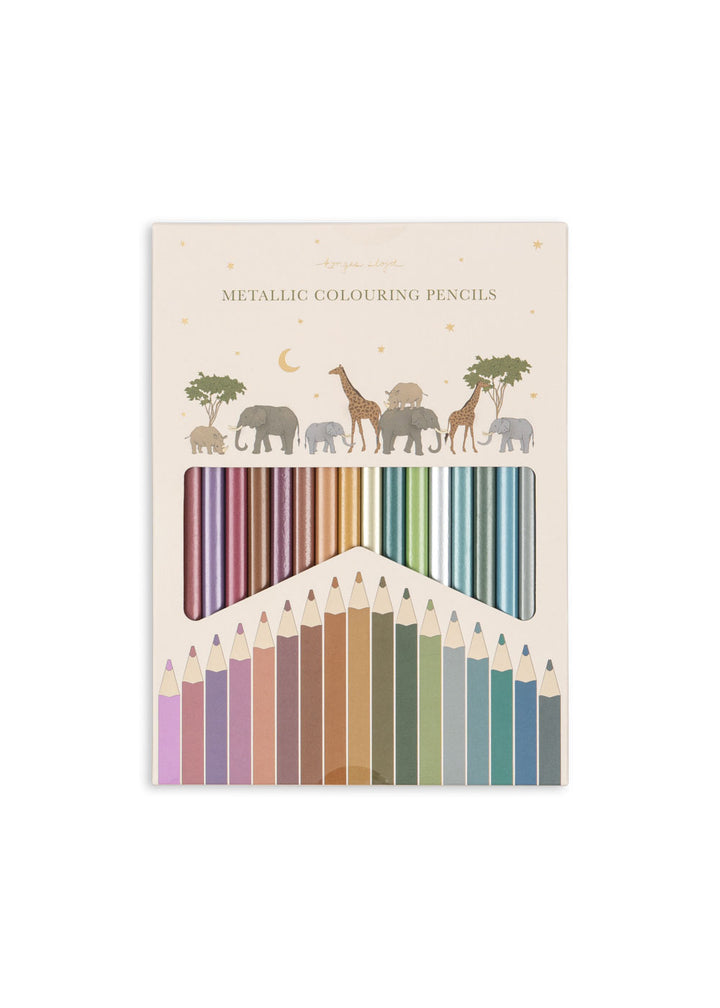 Konges Sløjd Metallic Colouring Pencils - Multi