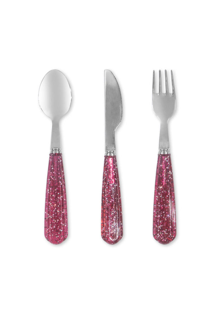 Konges Sløjd Glitter Cutlery - Sparkling Sangria