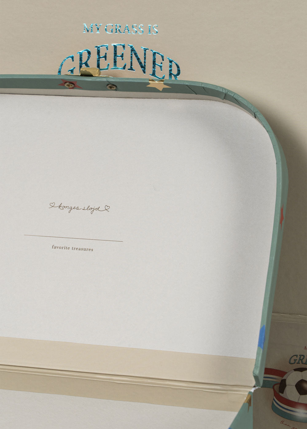 Konges Sløjd 2 Pack Suitcase - Off White / Kick It
