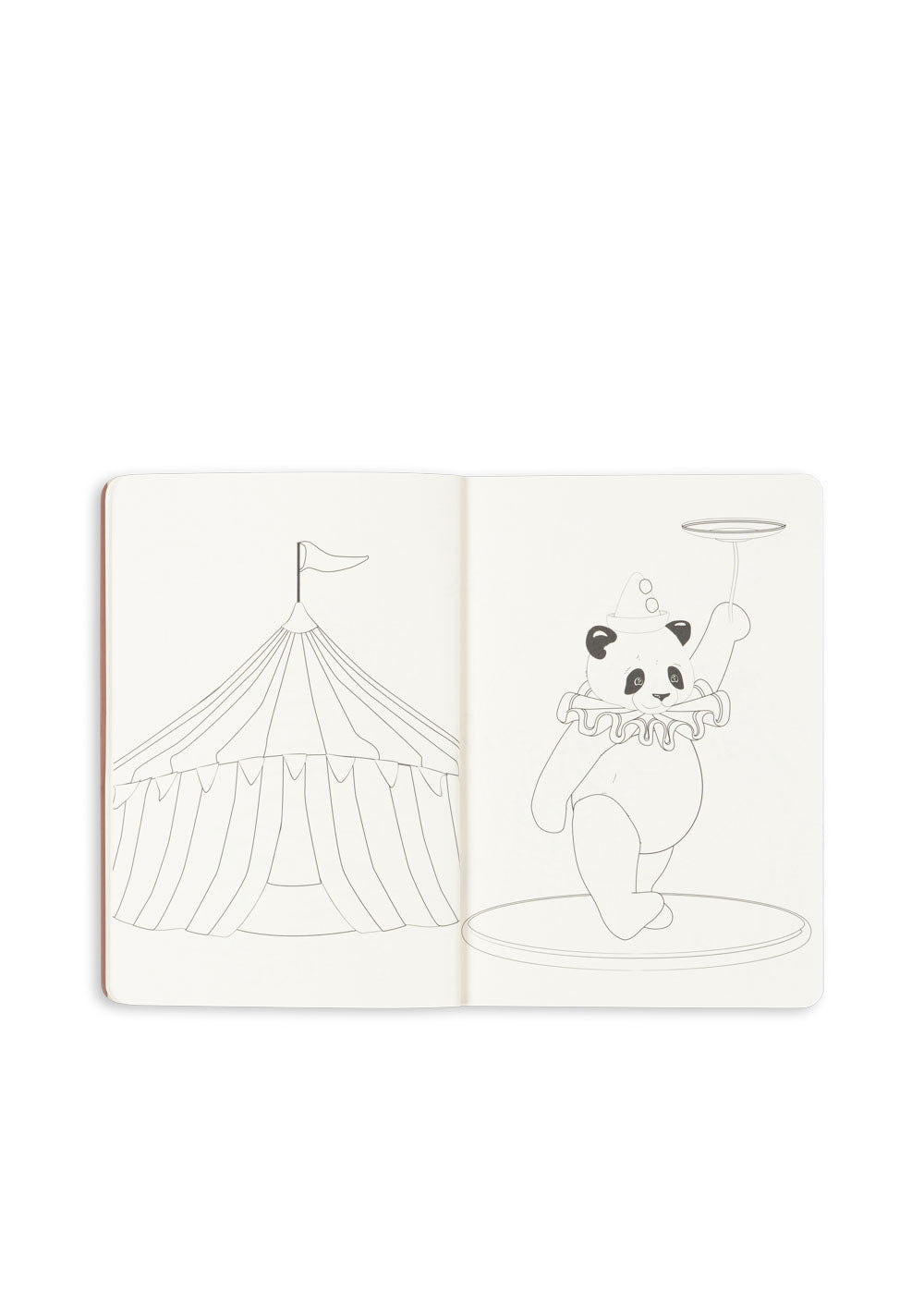 Konges Sløjd Mini Painting Book - Circus Pre Order