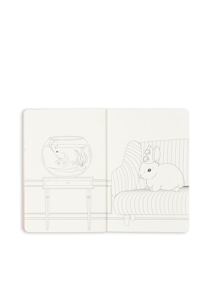 Konges Sløjd Mini Painting Book - Animals Pre Order