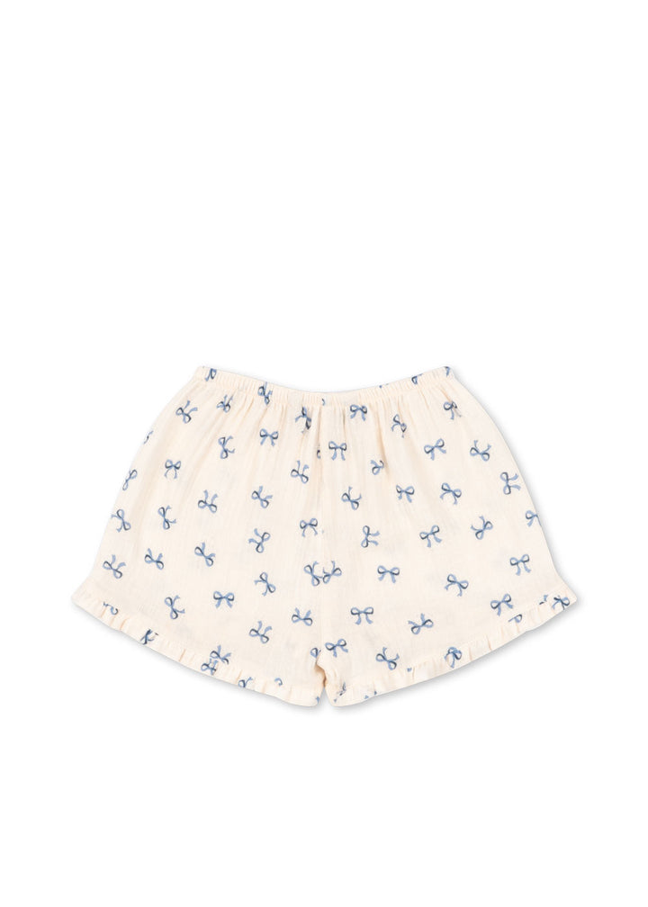 Konges Sløjd Coco Shorts GOTS - Bow Bleu