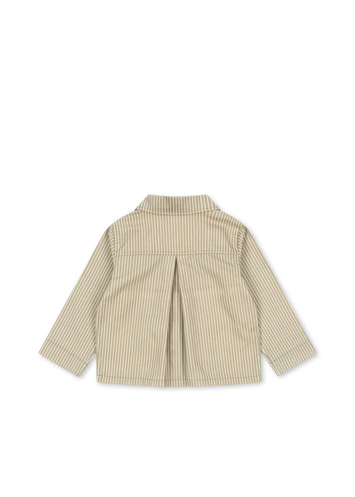 Konges Sløjd Frankie Over Shirt GOTS - Tea Stripe