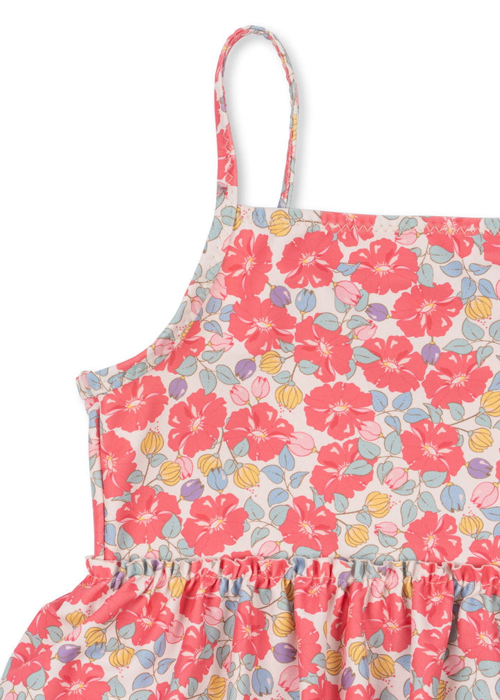Konges Sløjd Manuca Frill Swimsuit - Rose Anglaise