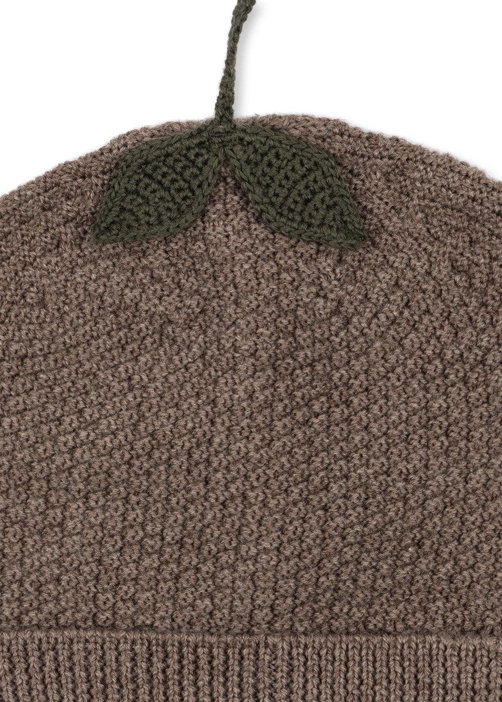 Konges Sløjd Fruity Beanie - Bunny Brown Melange / Pre Order