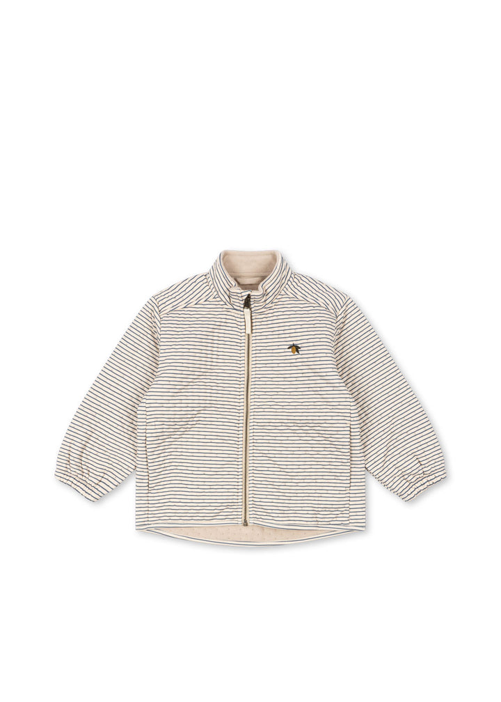 Konges Sløjd Thermo Frill Jacket - Stripe Bluie