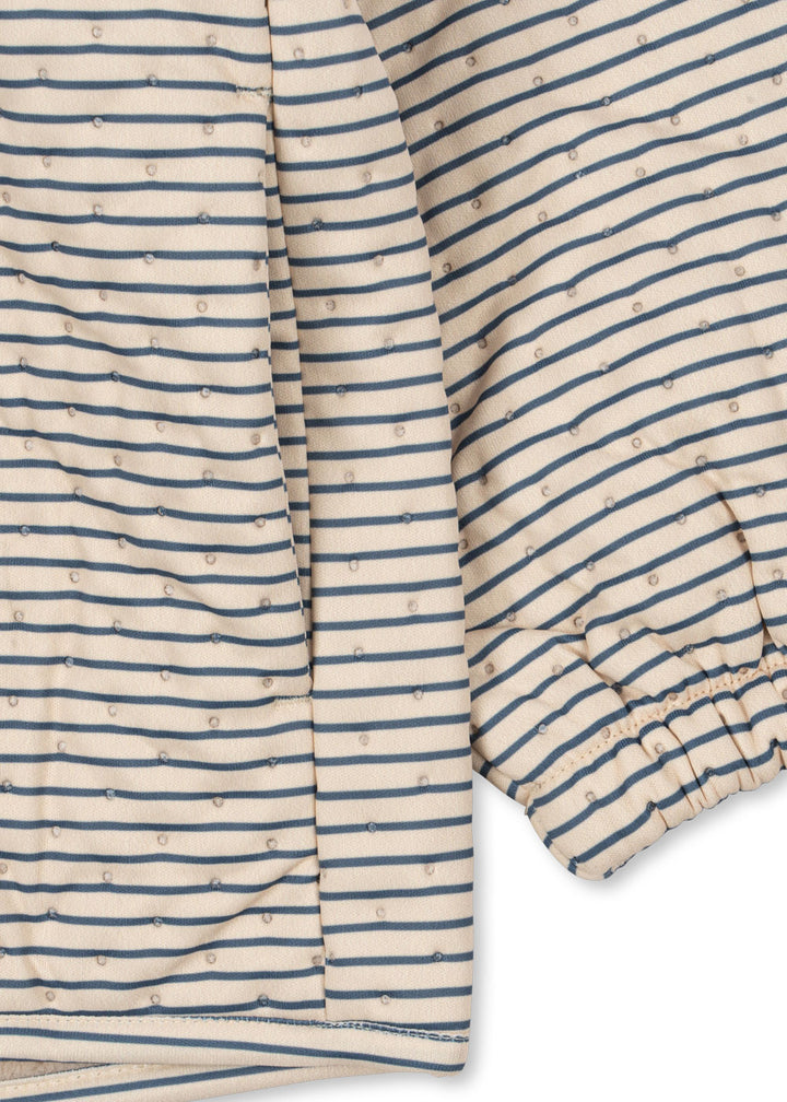 Konges Sløjd Thermo Frill Jacket - Stripe Bluie