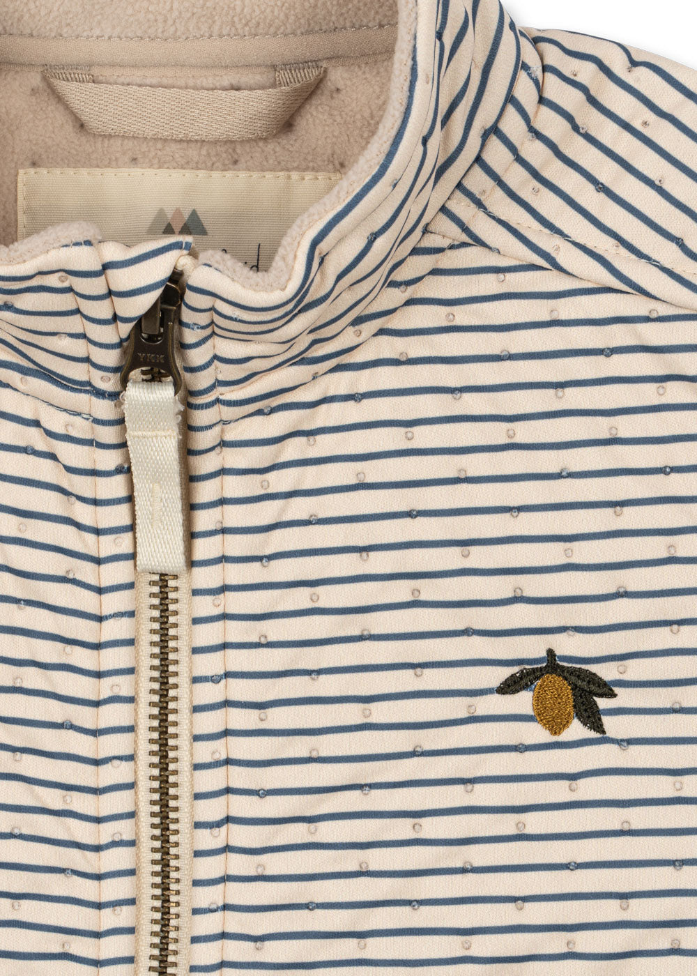 Konges Sløjd Thermo Frill Jacket - Stripe Bluie