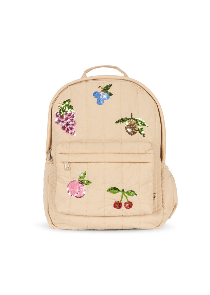 Konges Sløjd Juno Quilted Sequin Backpack - Frappe